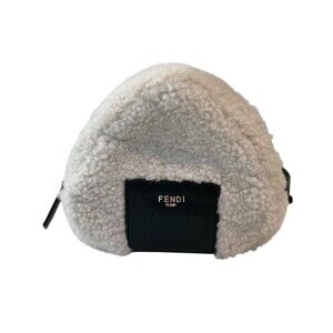 Fendi Onigiri Shoulder Bag White